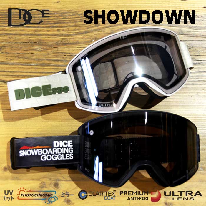 楽天市場】ダイス DICE スキー スノーボードゴーグル メンズ