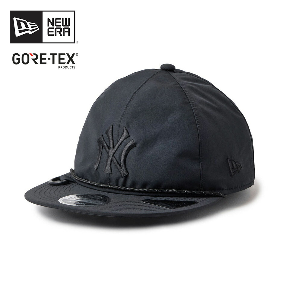 【10日最大P19倍】ニューエラ キャップ メンズ NEWERA OD RC950 YOSHIDA NEYYAN GTX RC 9FIFTY Angler Collection GORE-TEX PACLITE ニューヨークヤンキース ブラック 防水 撥水 透湿 アウトドアキャップ アングラーコレクション 14707015 (251011)