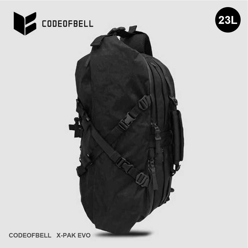 【30日最大P19倍】コードオブベル X-PAK EVO 防水 PCバッグ 13インチ X-PAC CODE OF BELL クロスパックエボ スリングバッグ 23L 拡張式 ショルダーバッグ 大容量 ビジネス ノマド 通勤 通学 ガジェット (240130)｜AUTUMN GARAGE