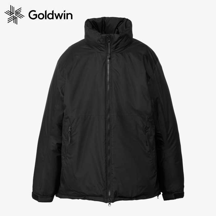 【最大P28倍マラソン】ゴールドウィン ジャケット メンズ レディース ユニセックス GOLDWIN GL25331 ブラック/黒 パフィージャケット ウィンドストッパー ゴアテックス アウター 中綿 防風 防寒 軽量 (251020)