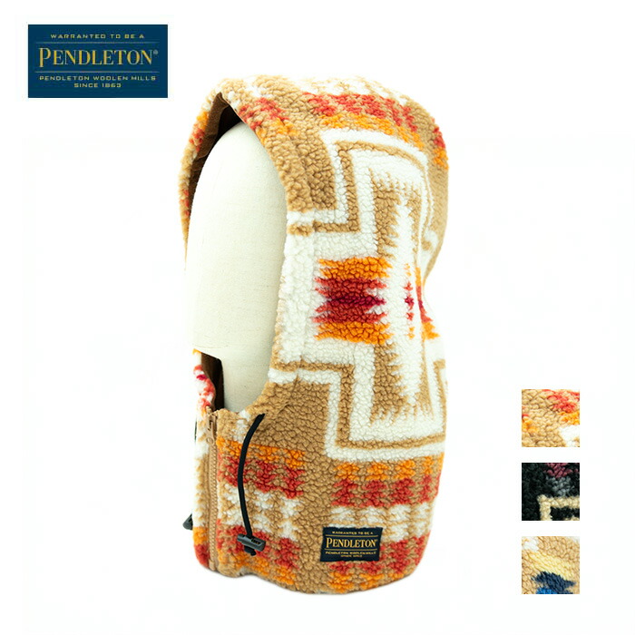【最大P29倍マラソン】ペンドルトン バラクラバ PENDLETON 19807214 Boa Balaclava ボア バラクラバ ネックウォーマー フェイスカバー 防寒 メンズ レディース HARDING柄 冬 結婚祝い 新築祝い 引っ越し祝い (240926)