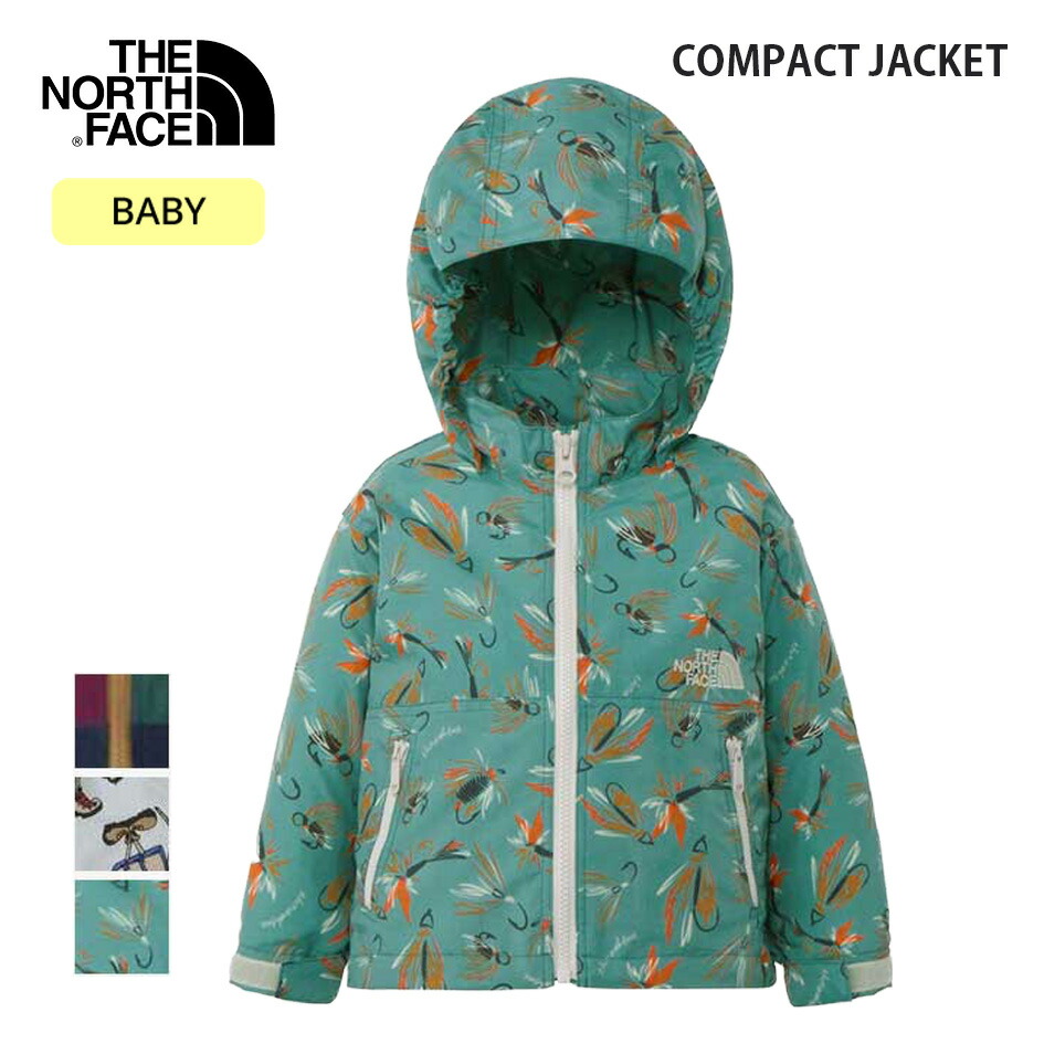 【最大P28倍マラソン】ザ・ノース・フェイス ベビー コンパクト ジャケット THE NORTH FACE NPB72311 / NPB22511 / NPB72312 B NV COMPACT JK ノベルティコンパクトジャケット キッズ 子供 [230812]【SPS2603】
