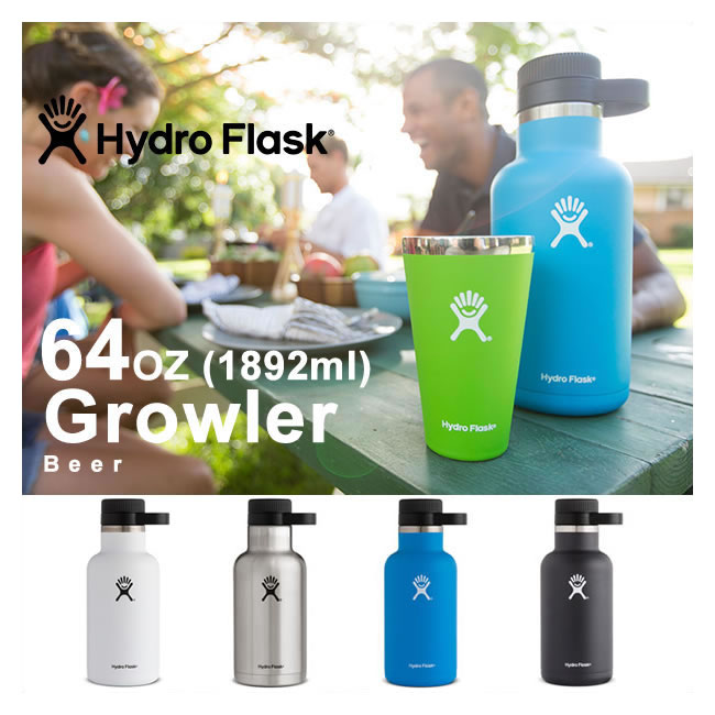 楽天市場】ハイドロフラスク Hydro Flask 64oz Growler 64オンス