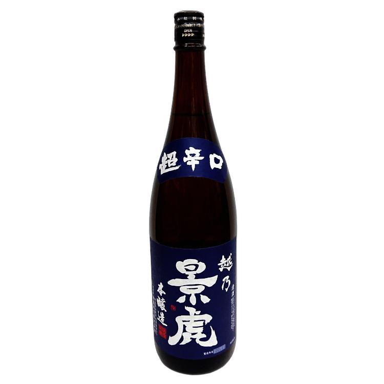 越乃景虎1800ml✖6本セット 越乃景虎1800ml×6本 日本酒】越乃景虎 本醸造 諸橋酒造 1800ml