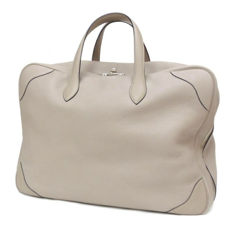 【新品同様】エルメス ヴィクトリア43トリヨンクレマンス ビジネスバッグ Victoria 美品 HERMES エルメス ヴィクトリア43 ハンドバッグ ボストン