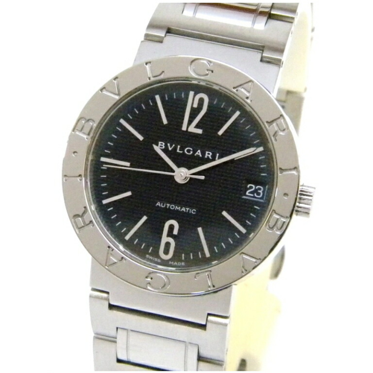 ブルガリ 自動巻き BB33SS AUTO 黒文字盤 ステンレススチール 【中古】(45629)｜堀田商事質店　店