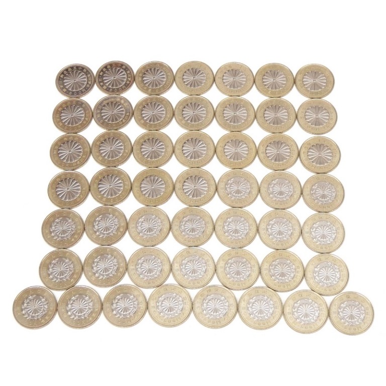 記念硬貨 五百円 5枚セット 500円 貨幣 / 047968 コレクション 記念硬貨 五百円 5枚セット 500円 ⁄047968 コレクション