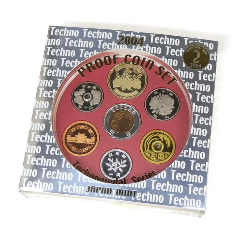 虹色発色銀メダル入り　テクノプルーフコインセット2010 楽天市場】TECNO PROOF COIN SET 2010 テクノプルーフコイン