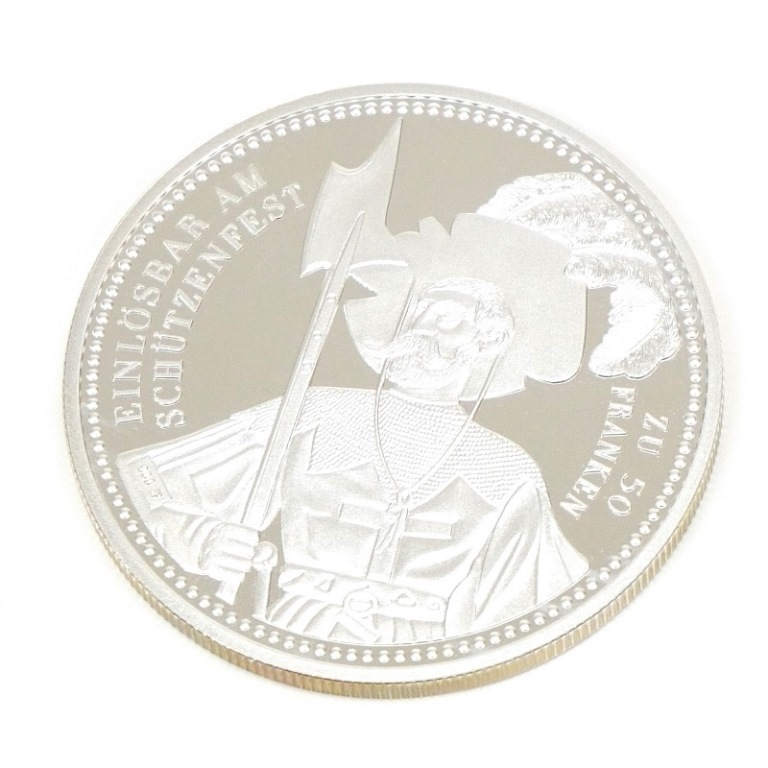 楽天市場】【銀貨】 スイス 射撃祭 5フラン銀貨 1883年（美品