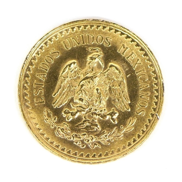 楽天市場】メキシコ イダルゴ金貨 2.5ペソ 1945年 ペンダント