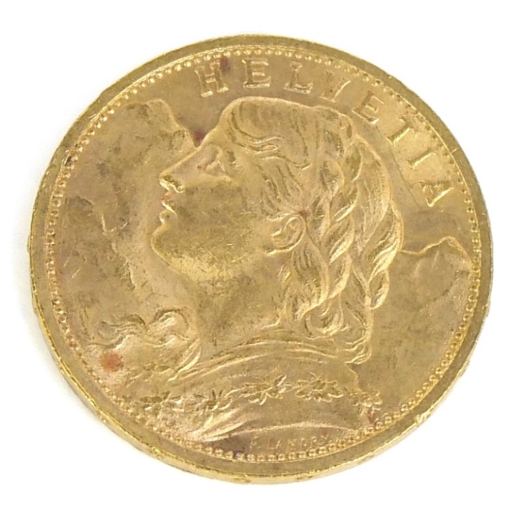 まやさん…！専用　1922年 スイス ブレネリ10フラン 金貨 NGC MS64 スイス 1922年B 10フラン金貨 アルプスと少女 ブレネリ