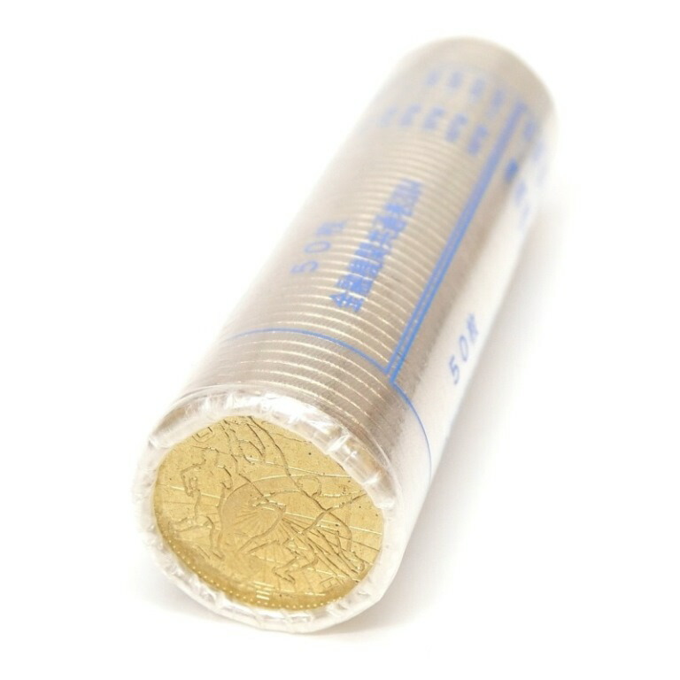 日韓サッカーワールドカップ2002 記念硬貨 500円 棒金 ロール 日韓サッカーワールドカップ2002 記念硬貨 500円 棒金 ロール の