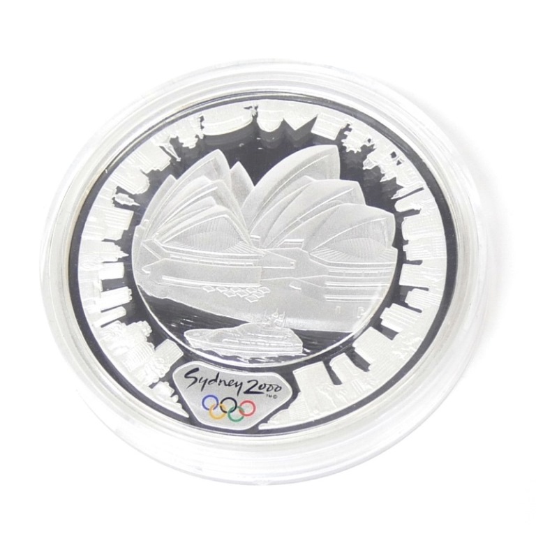 2000年、シドニーオリンピック４枚セット 楽天市場】【2000年シドニーオリンピック公式記念コイン 5ドル銀貨4