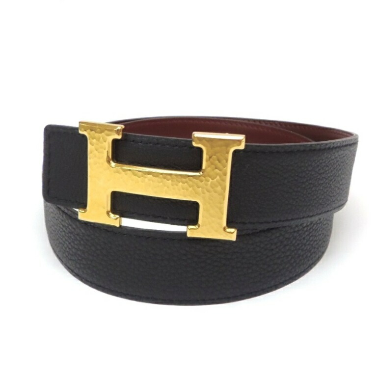 楽天市場】【中古】 HERMES エルメス メンズベルト リバーシブル