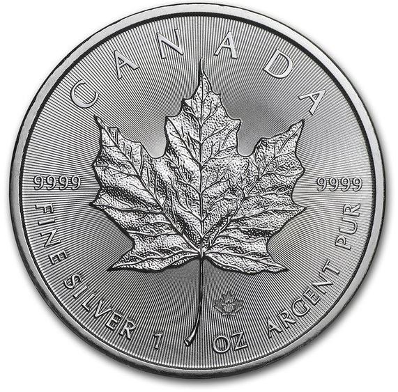【2025年】銀貨 メイプルリーフ銀貨 1oz クリアケース入り 1オンス メイプル銀貨 カナダ王室造幣局発行 Silver Coin(55287)