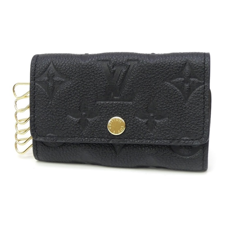 ルイ・ヴィトン LOUISVUITTON 6連手当たり容れもの 手当たり容れもの ミュルティクレ6 M64421 モノグラム･アンプラント 黒 【中古】(67588)