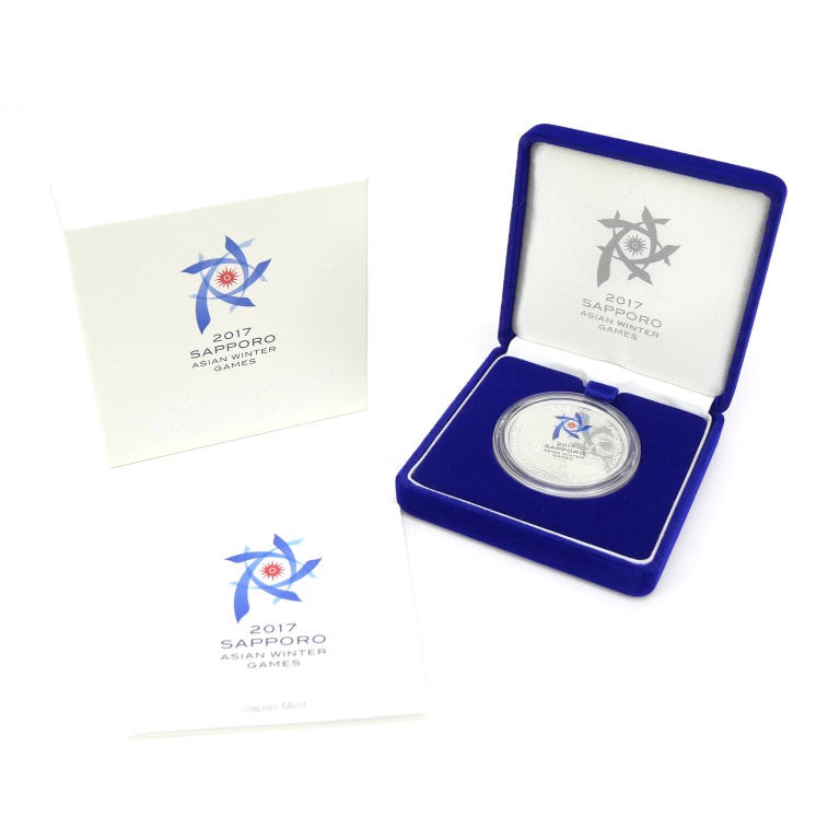 楽天市場】第8回アジア冬季競技大会記念貨幣発行記念メダル 2017年