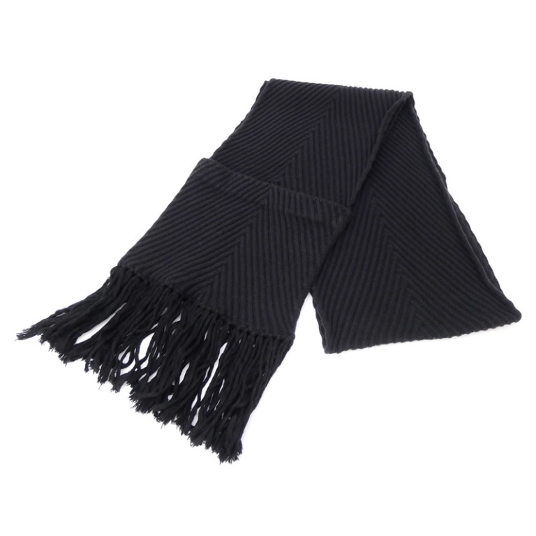 超レア★ルイヴィトン 二重構造 モノグラム柄 黒 ロングマフラー★LOUIS VUITTON 貴重 正規 ストール ショール 廃盤 コレクション 限定 ルイ・ヴィトン\u201cモノグラム\u201d柄の新作マフラー、ピンク×ブラックの