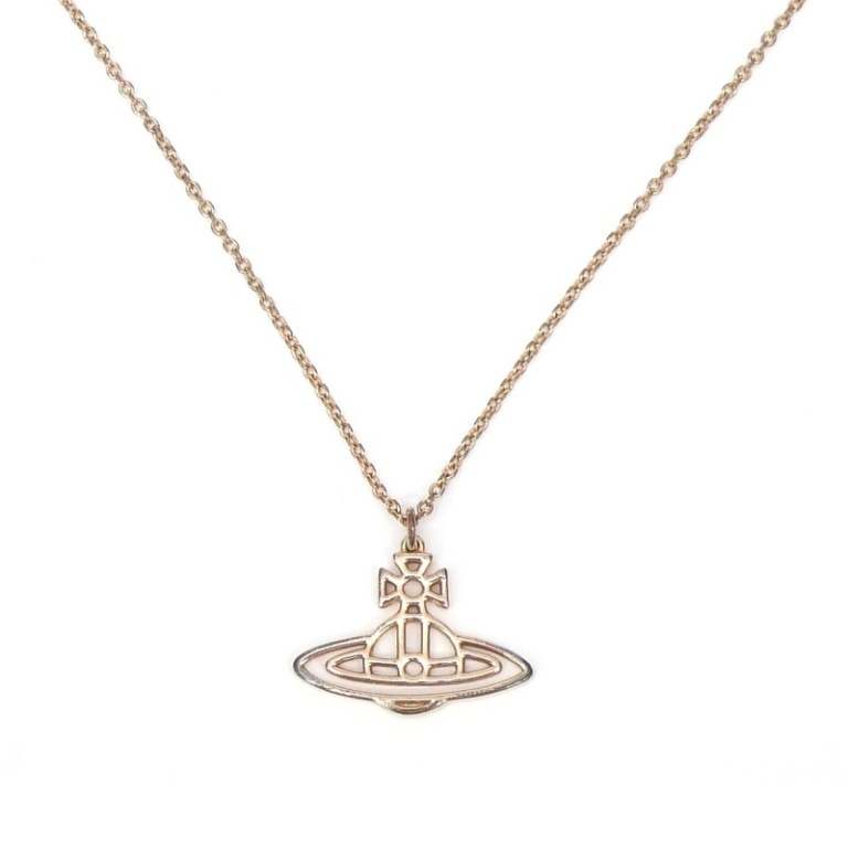 【Vivienne Westwood】NATALINA ネックレス Natalina Pendant Necklace in PLATINUM-WHITE-CZ | Vivienne