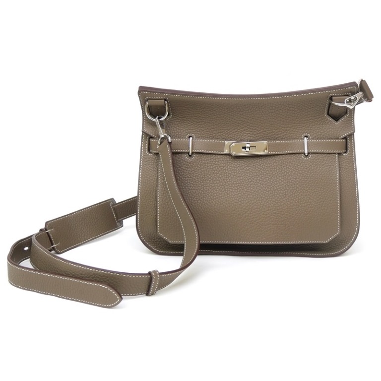 エルメス HERMES ショルダーバッグ ジプシエール28 T刻印 SV金具 エトゥープ トリヨンクレマンス 【中古】(67911)|堀田商事質店 店