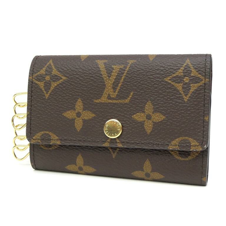 ルイ・ヴィトン LOUISVUITTON キーケース ミュルティクレ 6 モノグラム M62630 【中古】(70332)|堀田商事質店 店