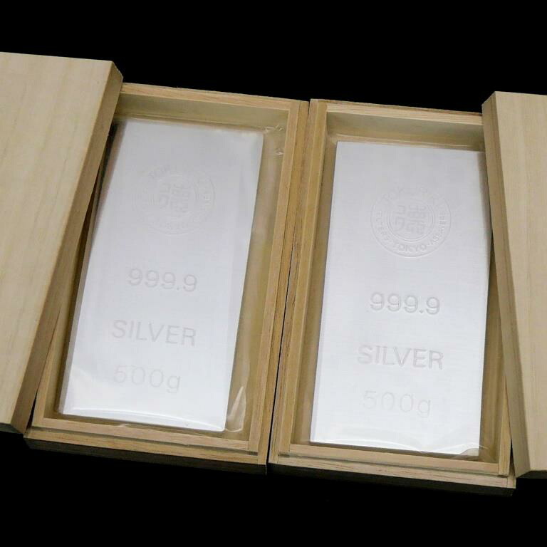 純銀インゴット１kg　日本マテリアル純銀　徳力、石福、田中貴金属、品質同じ綺麗 純銀インゴット1kg 日本マテリアル純銀 徳力、石福、田中貴金属