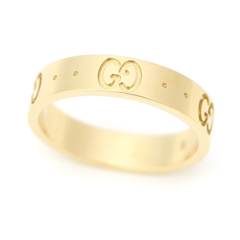グッチ GUCCI 指輪 アイコンリング /ゴールド/K18YG #9 【中古】(68531)|堀田商事質店 店
