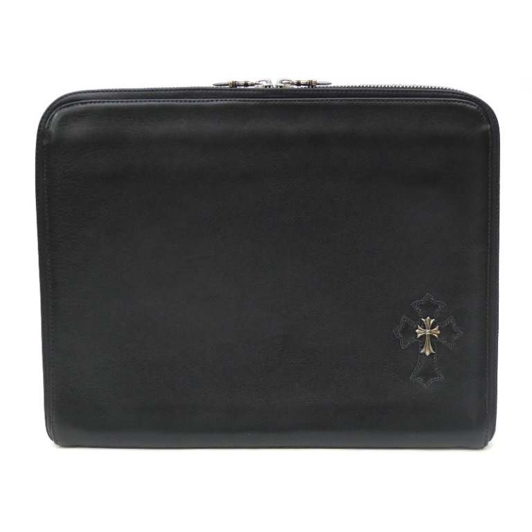 Chrome Hearts 黒スエードポーチ 7個セット Chrome Hearts Triple Cross CH Crewneck Black – CACHE