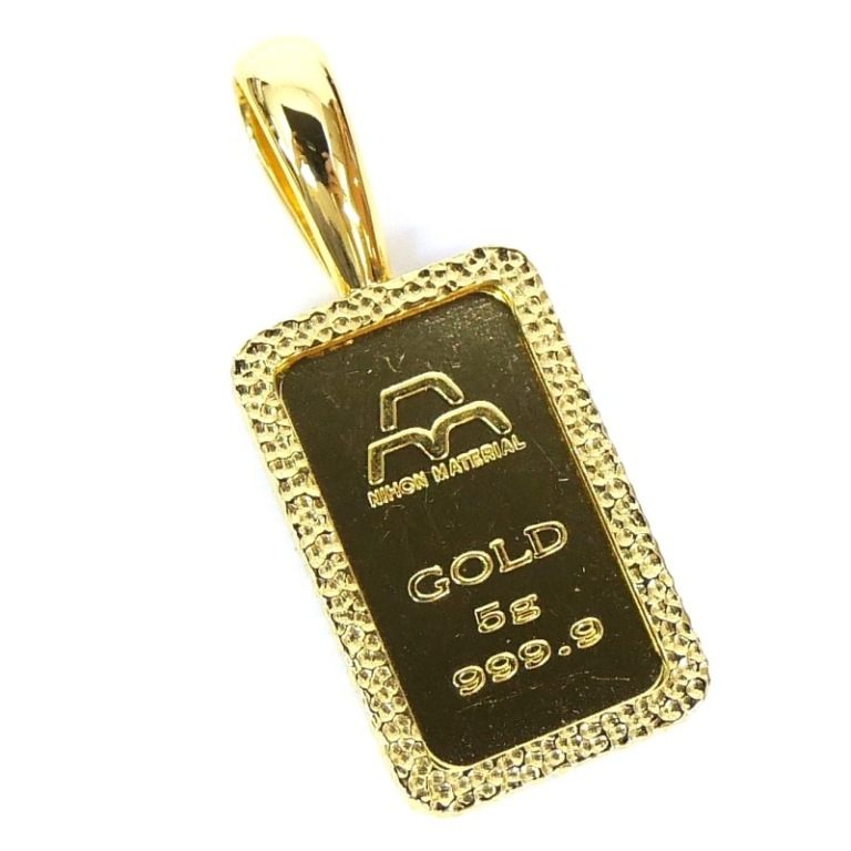 楽天市場】インゴットトップ K24 純金 5g インゴット イギリス ATHENA