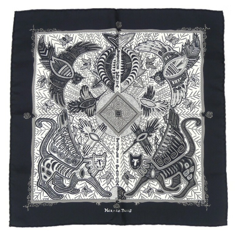 HERMES　エルメス　カレH 100 ROBOCABAR　ロボカバール Robocabar scarf 100 | Hermès Singapore
