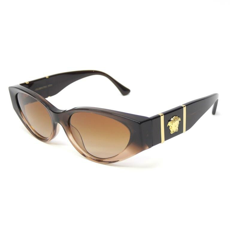 VERSACE ストーン装飾 パープル　サングラス Amazon.com: Versace Women's Narrow Rectangle Sunglasses