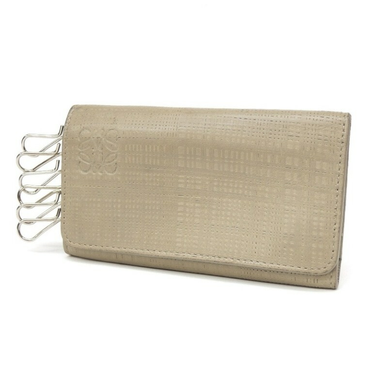 楽天市場】ロエベ キーケース LOEWE 6連 リネン LINEN カーフ