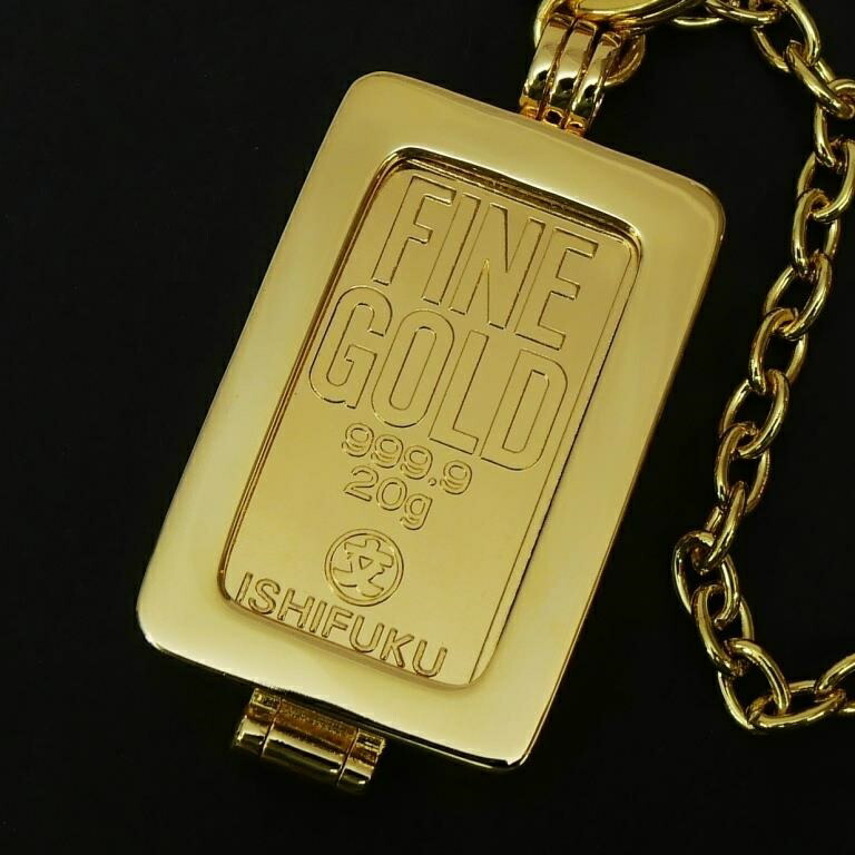 【最大限度3万円ｸｰﾎﾟﾝ】【ｴﾝﾄﾘｰでﾎﾟｲﾝﾄUP】 【新品】石福金属興業 純金インゴット 20g 選べる手当たりチェーン店/キーホルダー付き添い人シャンデリヤとっ始め ゴールド赤ちょうちん ingot 24金(69966)