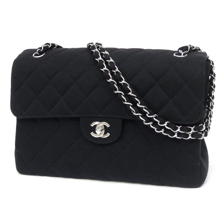 【VINTAGE】シャネル マトラッセ ココマーク クラッチバッグ CHANEL シャネル ココマーク マトラッセ ポーチ ブラック