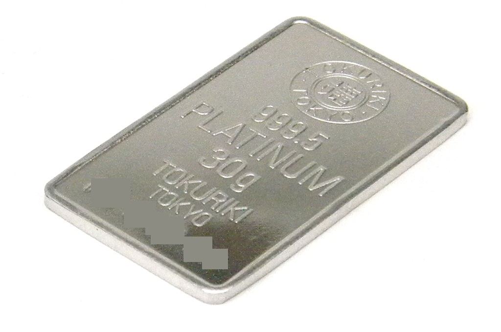 で Up 純プラチナ 新品 30g プラチナ 30g プラチナ インゴット Pt999 5 堀田商事質店 Ingot 徳力本店 店 純プラチナ インゴット プラチナバー 徳力本店 純プラチナ プラチナバー 新品未開封 送料無料