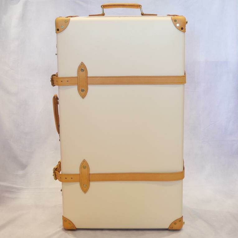 グローブ・トロッター GLOBE-TROTTER サファリ エクストララージ 旅行バッグ 象牙色 【中古】(70635)