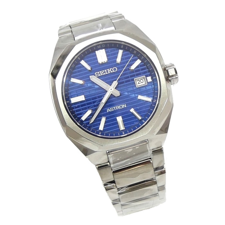 セイコー SEIKO アストロン ネクスター ソーラー電磁波 SBXY061 青み盤 チタン(70786)