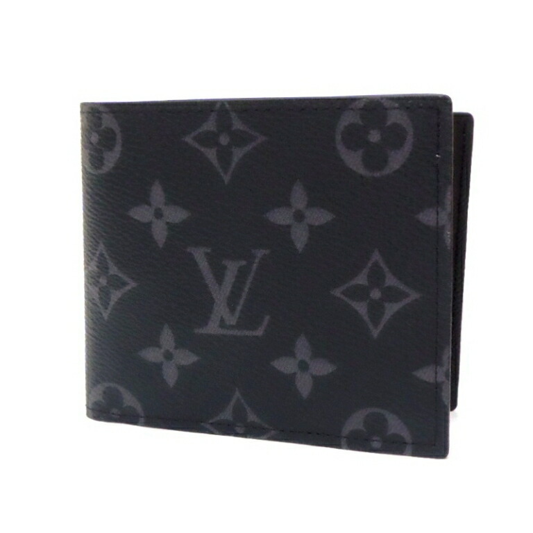 ルイ ヴィトン◎ポルトフォイユ マルコ モノグラム エクリプス 二つ折り財布 黒 le-premier_vuitton-138