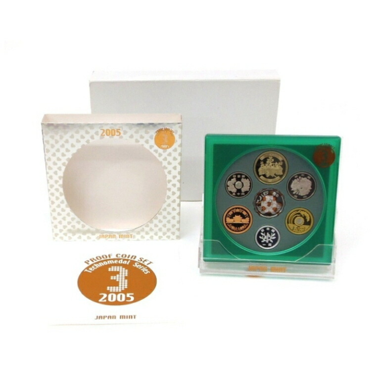 虹色発色銀メダル入り　テクノプルーフコインセット2010 楽天市場】TECNO PROOF COIN SET 2010 テクノプルーフコイン