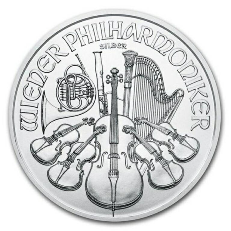 【2025年】銀貨 ウィーン銀貨 1オンス クリアケース入り 1oz オーストリア造幣局発行 Silver(55515)