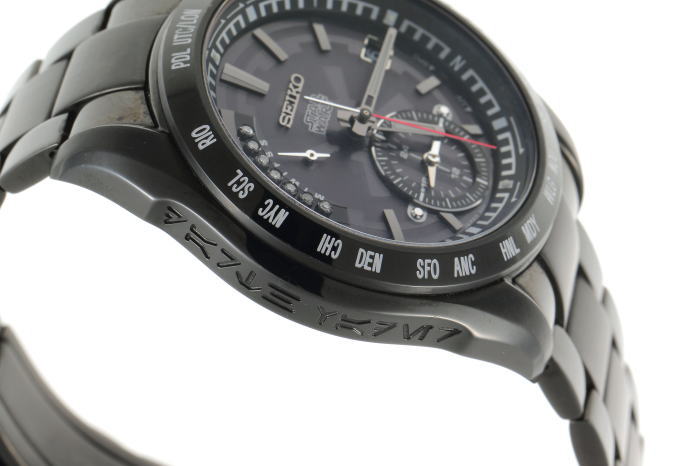 Seiko セイコー ブライツ スターウォーズ ダースベイダー ソーラー 1500本限定 Saga125 8b54 0ap0 ブラック文字盤 Ss Pvd 中古 時計 Bla Org Bw