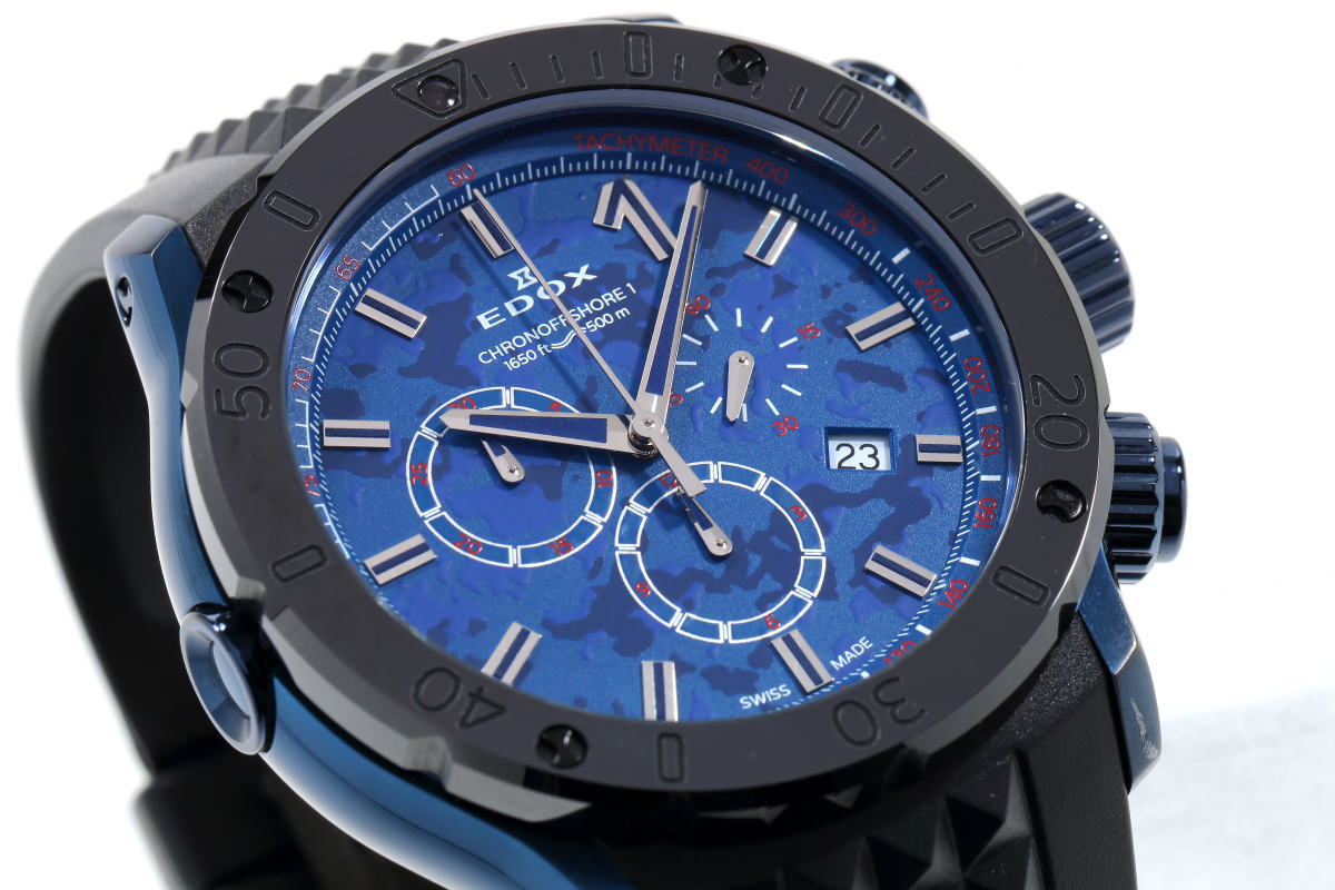 フローラル 【EDOX】クロノグラフ CHRONOFFSHORE1 CHRONOGRAPH - 通販