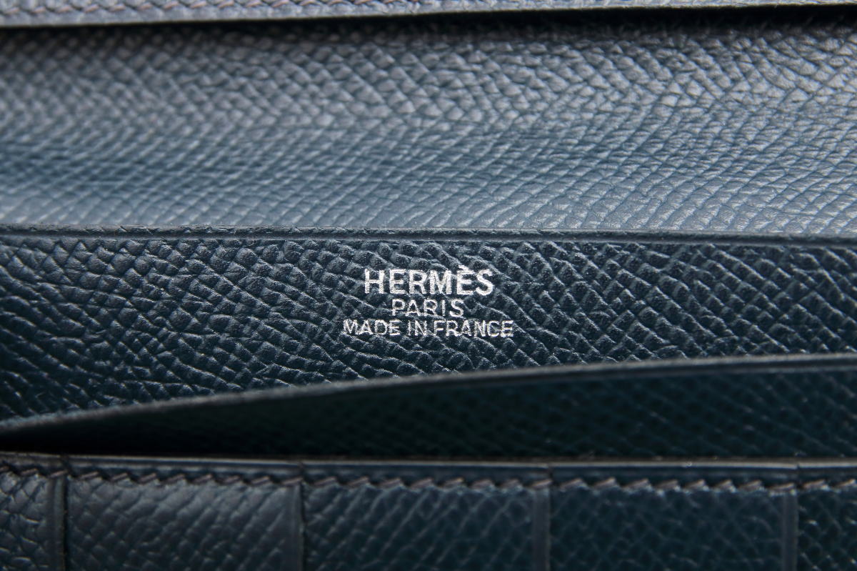 国際ブランド】 HERMES エルメス ベアン クラシック シルバー金具 二