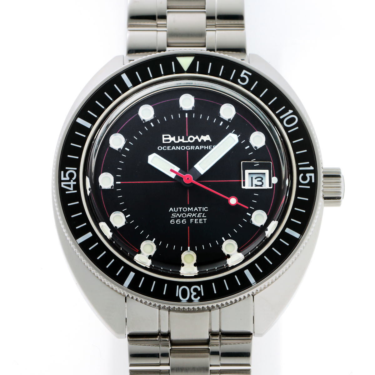 【未使用】BULOVA オーシャノグラファー “デビルダイバー” 98B320 楽天市場】◇ミウラ◇ブローバ Bulova アーカイブシリーズ