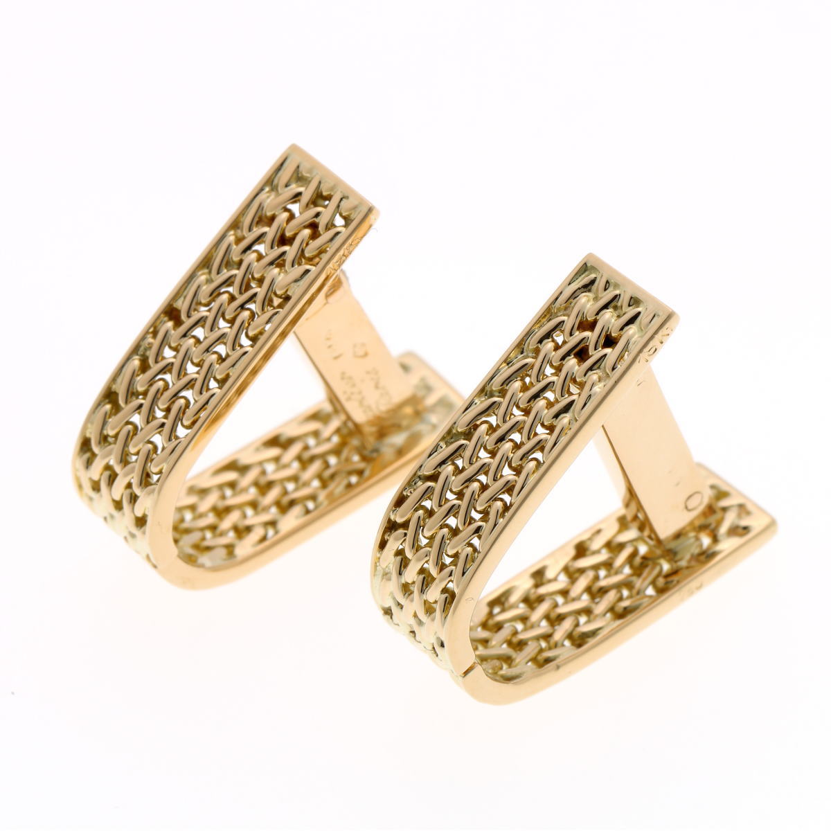 楽天市場】Cartier【カルティエ】カフス 2Cロゴ ゴールド×ブラック