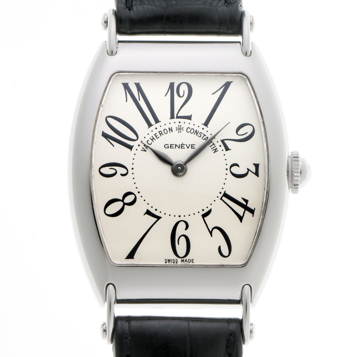 VACHERON CONSTANTIN ヴァシュロンコンスタンタン 1912　トノーウォッチ 手巻　Cal.1132.2 37001 シルバー文字盤　750WG 【中古】【時計】 2310406｜ホーネットイトウ質店支店