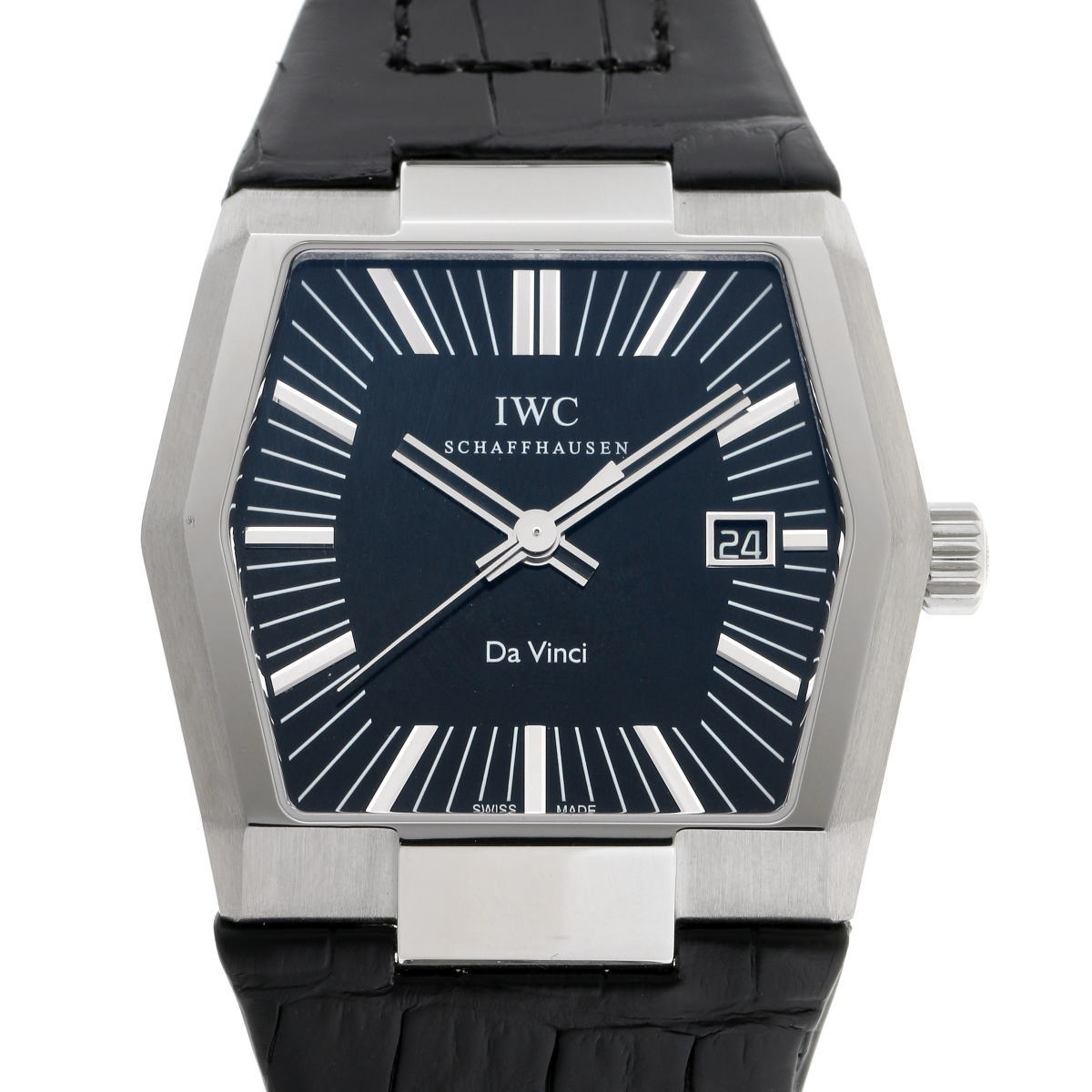 IWC インターナショナルウォッチカンパニー ヴィンテージ ダ・ヴィンチ オートマチック Cal.80111 IW546101 ブラック文字盤　SS 【中古】【時計】 2410252