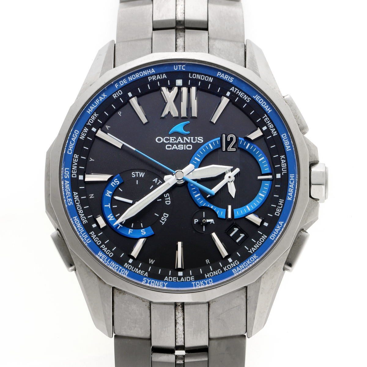 CASIO カシオ OCEANUS オシナアス　ocw-s3000p-2ajf オシアナス マンタ]OCW-S3000P-2AJF レビュー