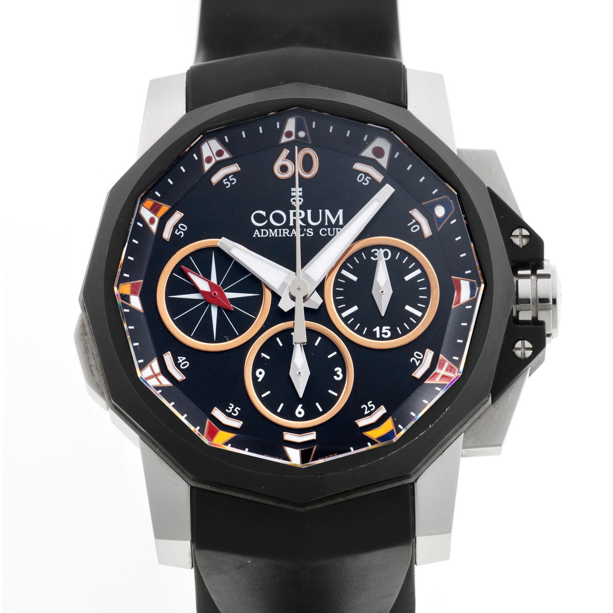 楽天市場】【ウォッチ】CORUM コルム アドミラルズカップ ガン