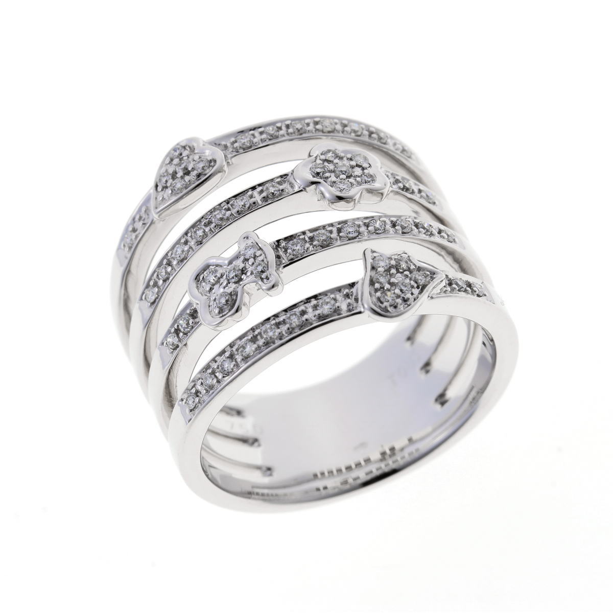 E52713 トウス TOUS リング 指輪 ベア メッシュ K18 750 E52713 トウス TOUS リング 指輪 ベア メッシュ K18 750